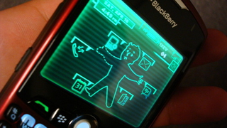 Fallout 3 Pip-Boy Blackberry Skin Does What iPhone Can't